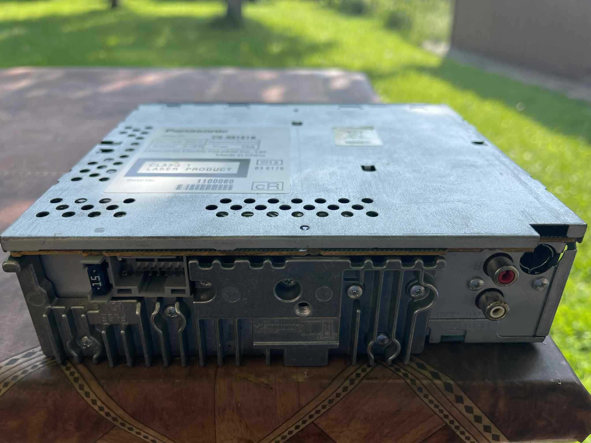 Panasonic CQ-RX101N Radioodtwarzacz Radio CD MP3 radio samochodowe