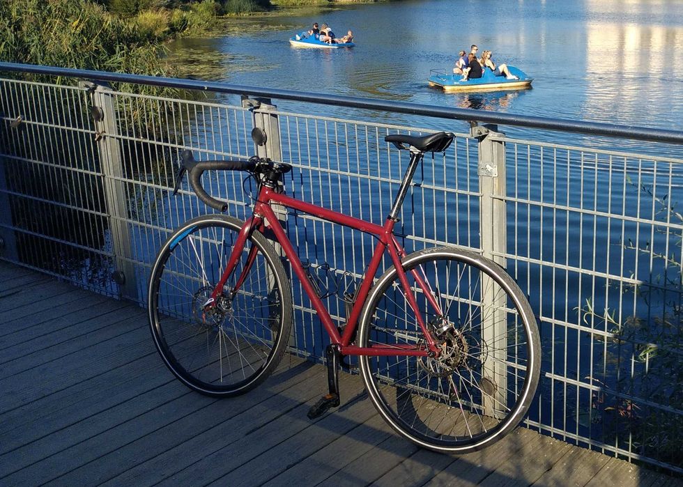 Rower Gravel zadbany vintage style