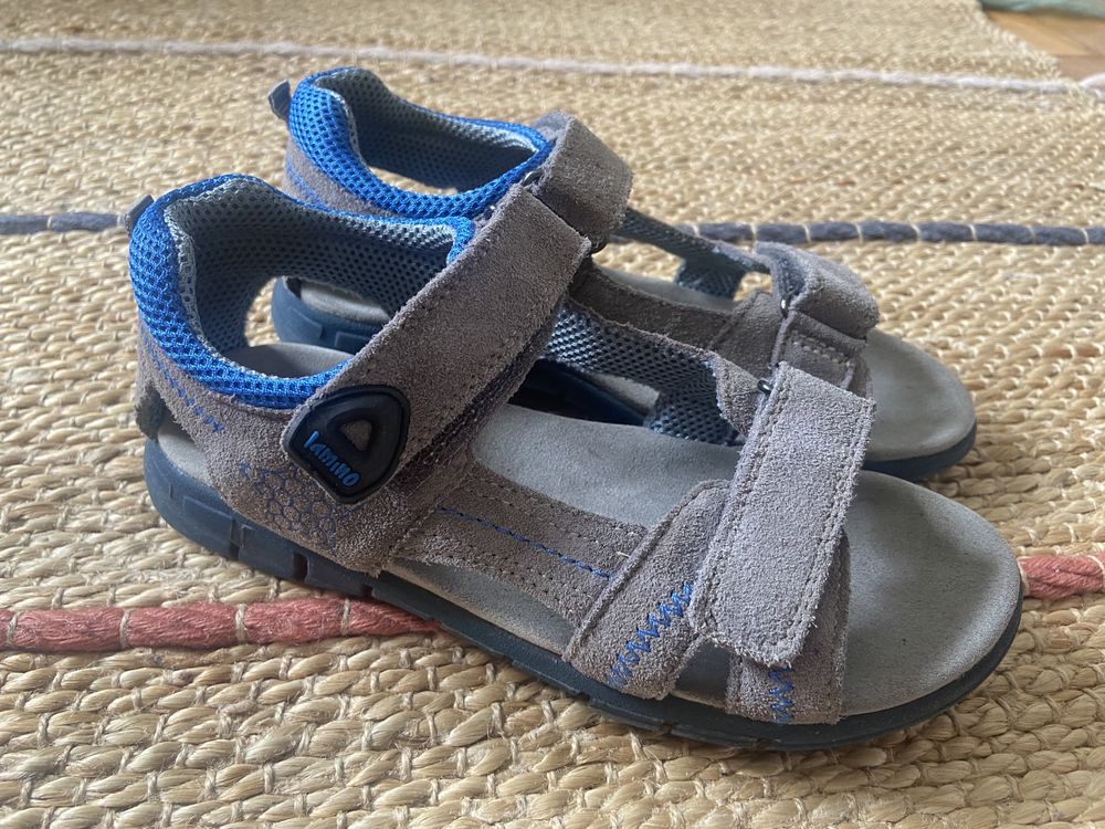 Skórzane sandały dla chłopca 34 Lamino