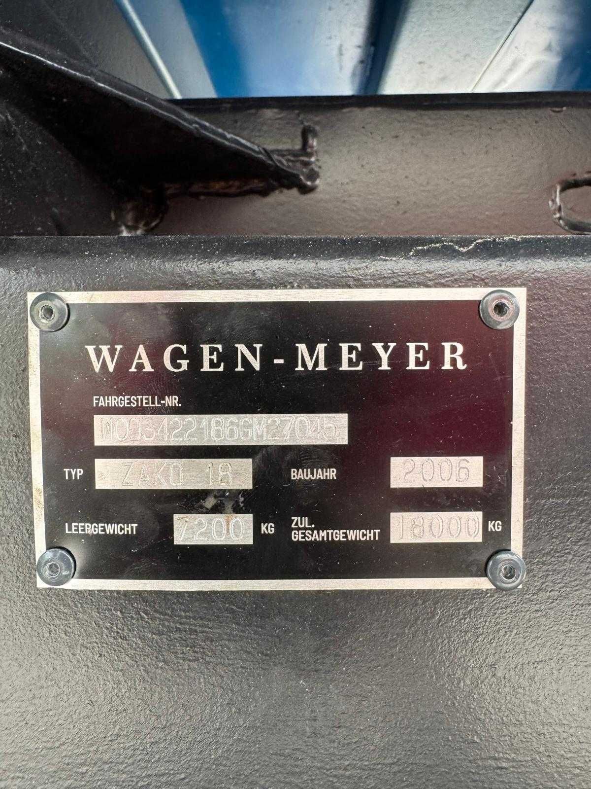 Tandem Wywrotka Przyczepa WAGEN - MEYER