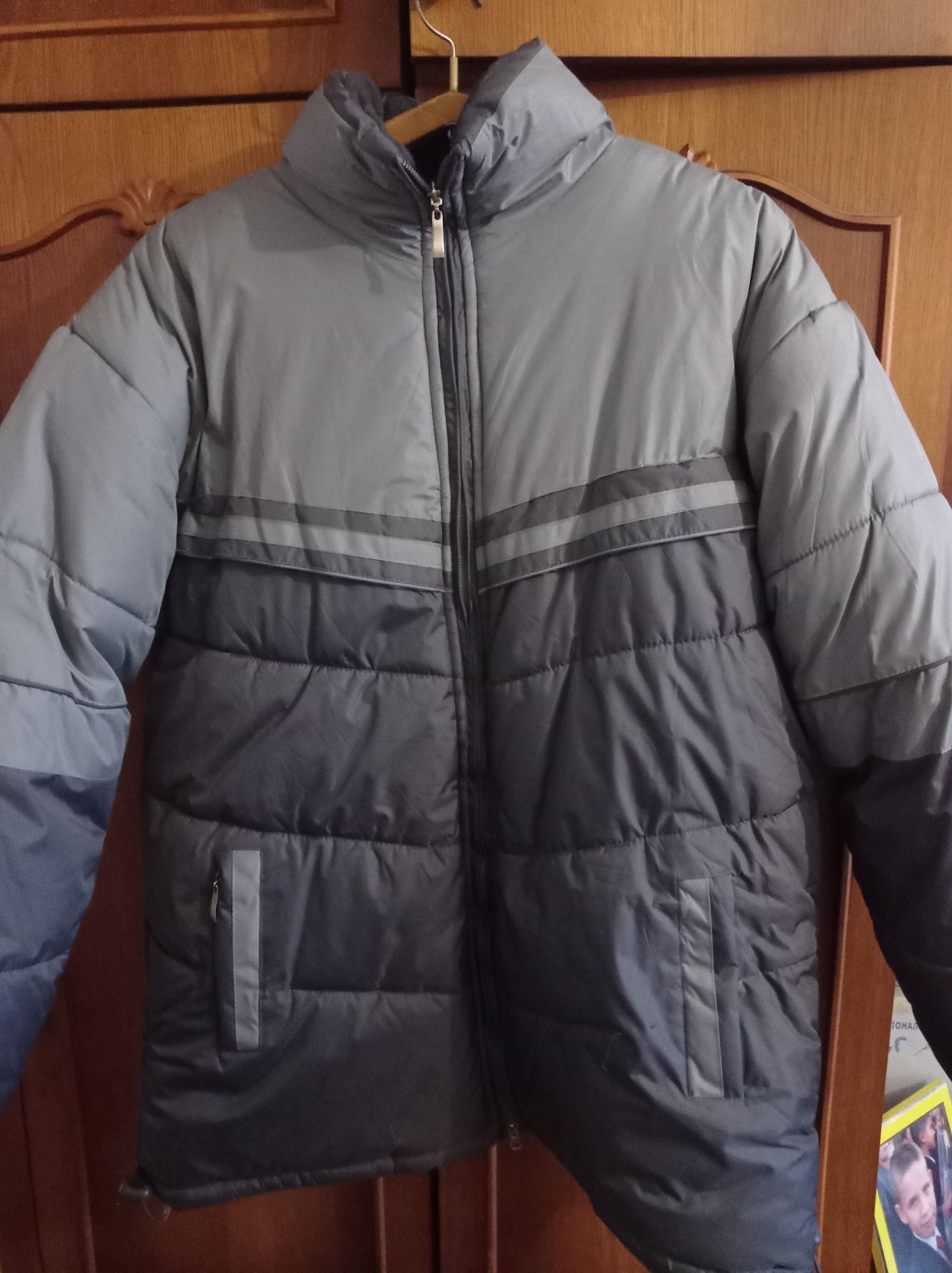 Куртка зимняя двухсторонняя