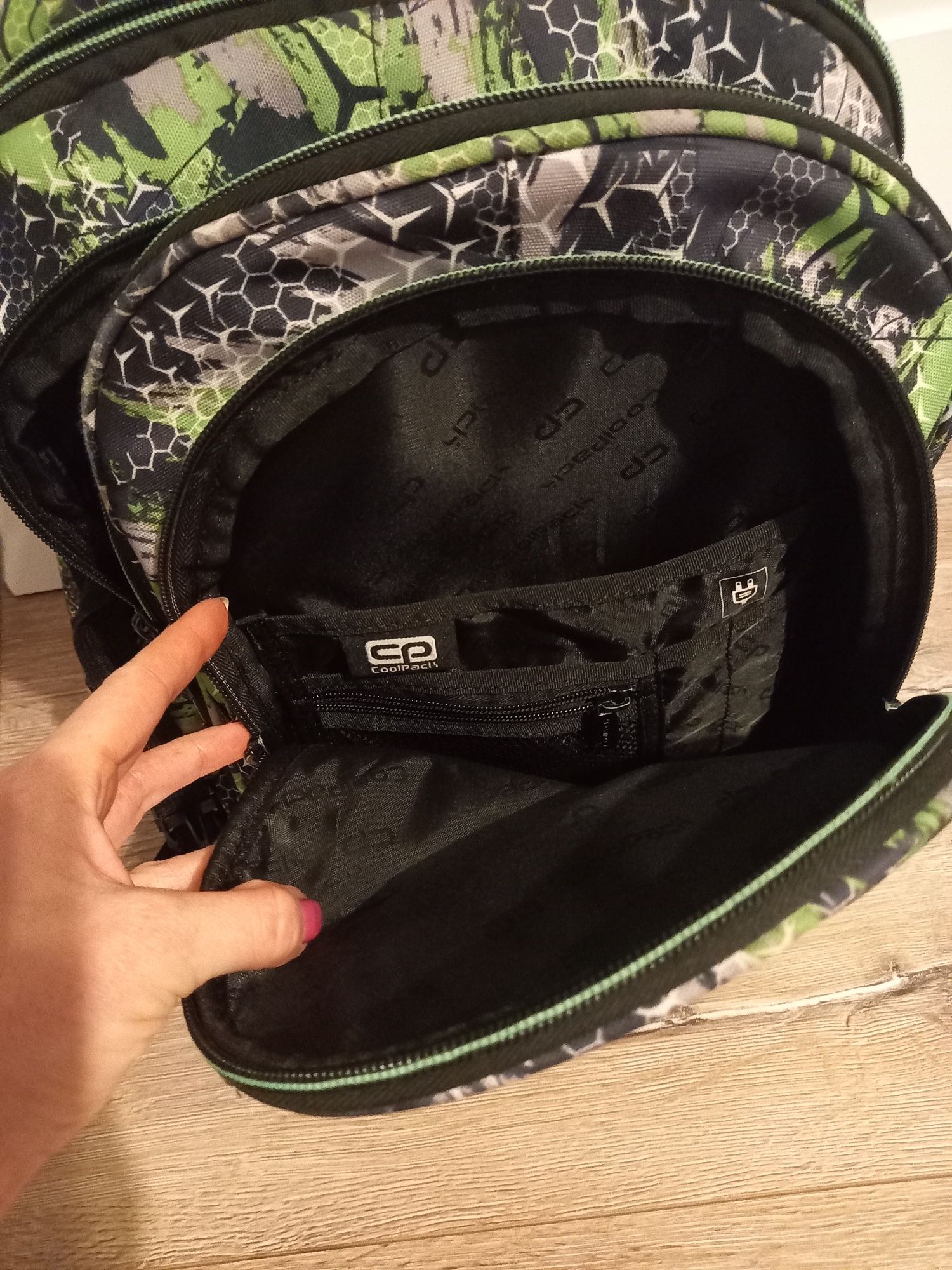 Plecak Coolpack mlodziezowy bardzo praktyczny