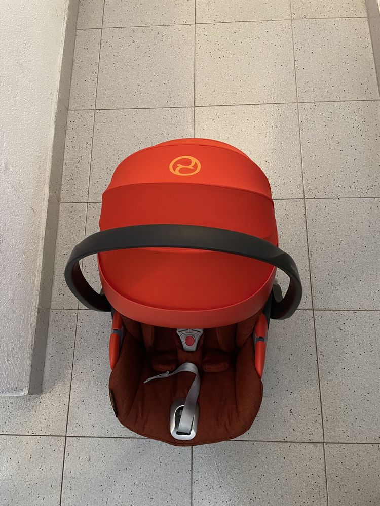 Ovinho Cybex Cloud Z - i size - cor de laranja