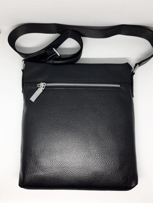 Чоловіча сумка шкіряна барсетка | Мужская кожаная сумка через плечо