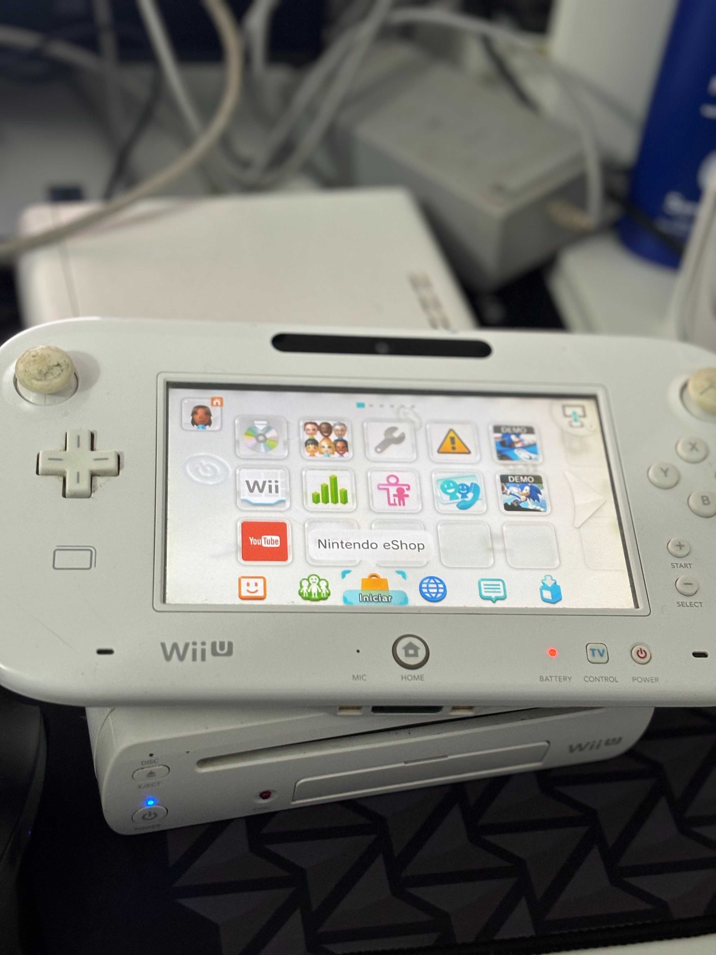 WII U usada, sing 2015 e alguns jogos de psp