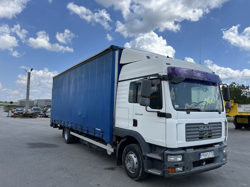 Sprzedam Man TGM 15.280 +Winda i UDT