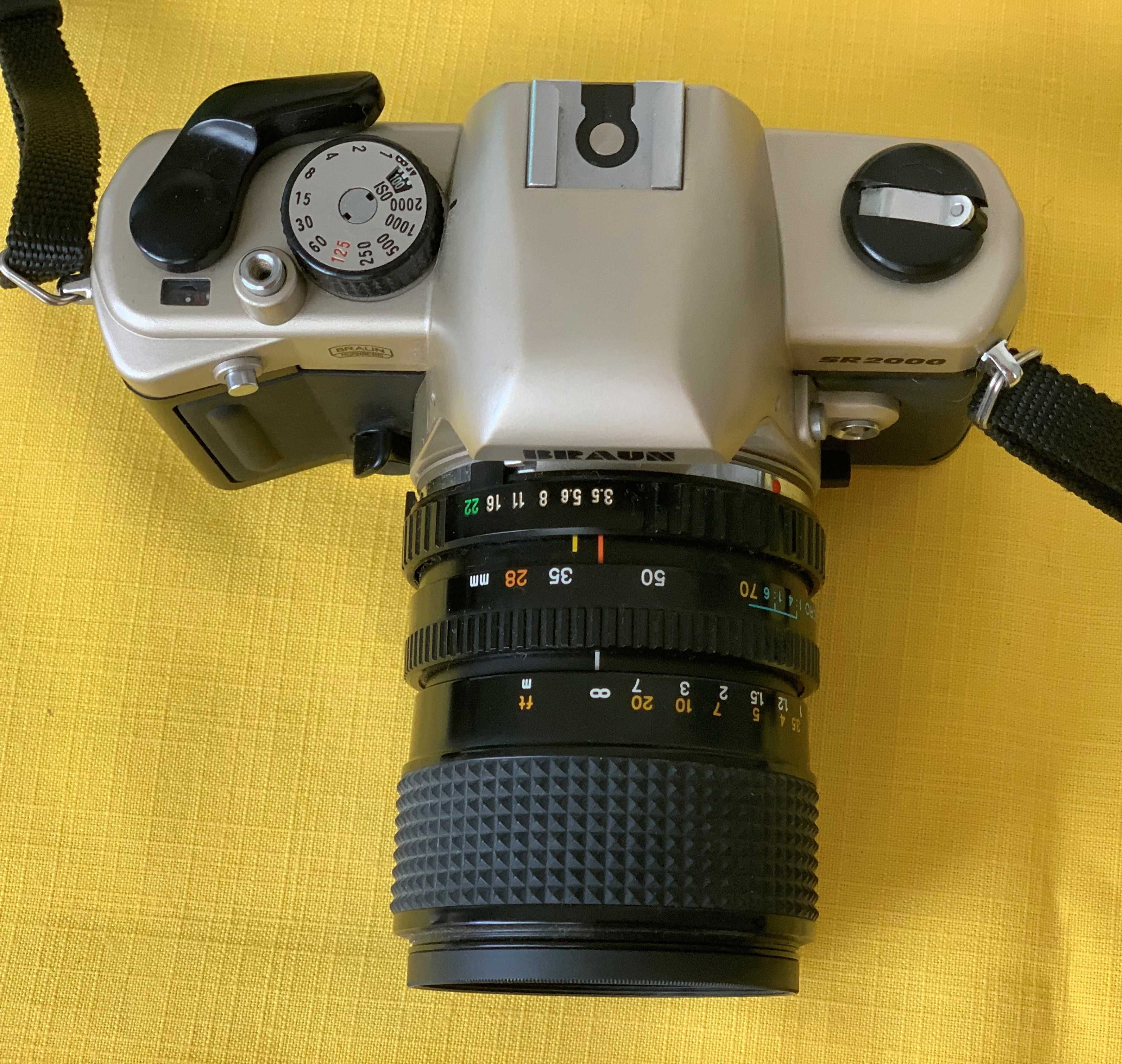 Máquina fotográfica BRAUN SR2000 MD 135 mm Reflex (vintage)