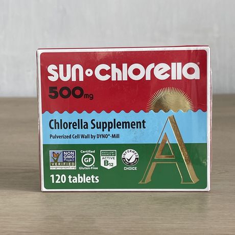 Sun Chlorella A z Japonii 500 mg./120 Tabletek