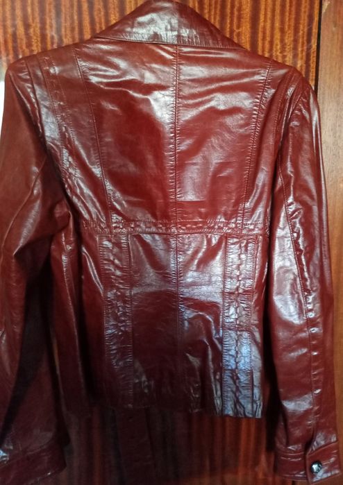 Куртка пиджак натуральная кожа