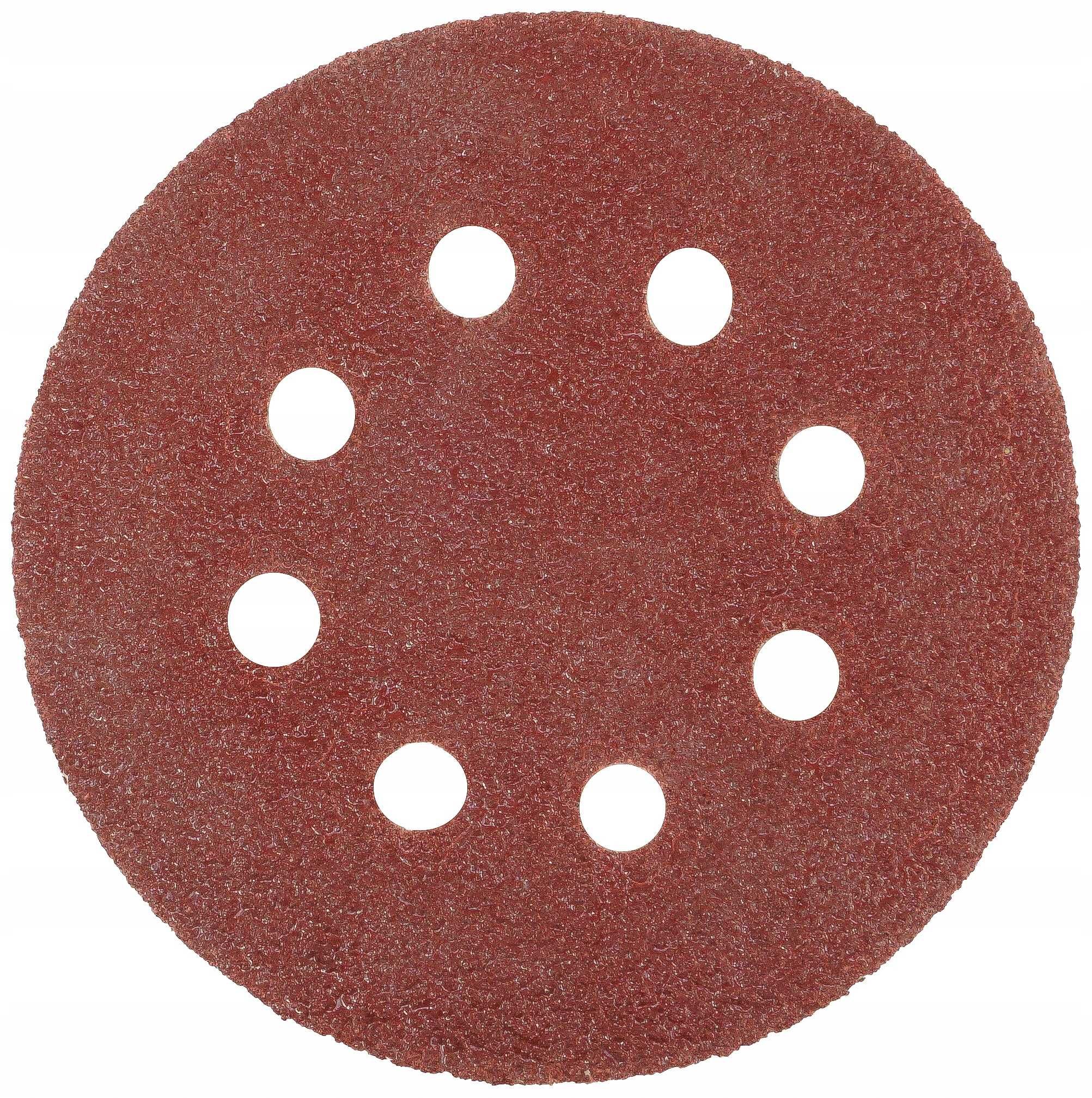 Krążek Papier Ścierny Na Rzep P100 150mm 10 Sztuk