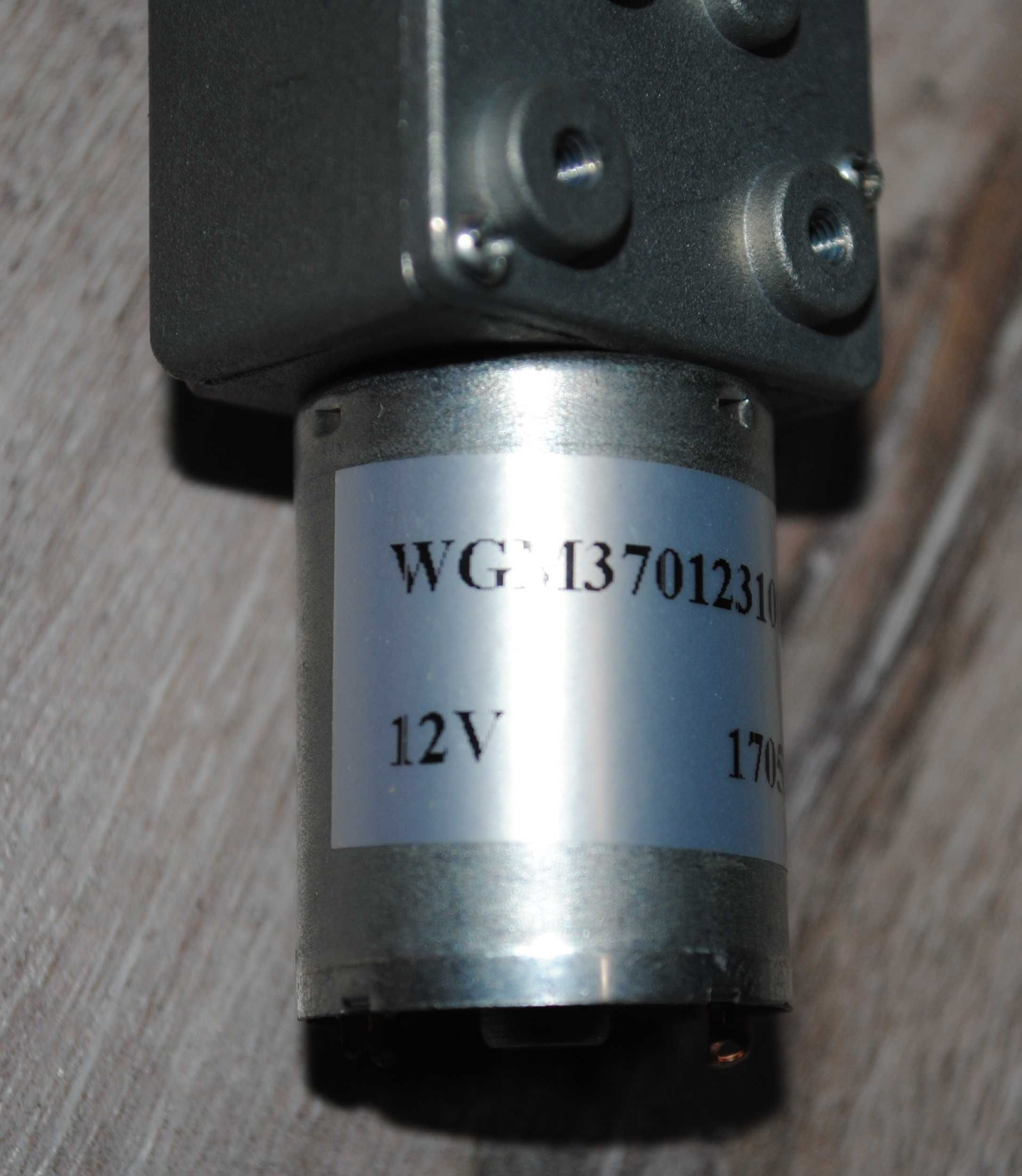 Черв'ячний редуктор двигун постійного струму 12 В WGM370123100-2484K