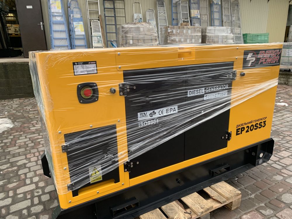 Дизельний генератор Energy Power  EP20SS3. 16 кВт/20kVa (В наявності)