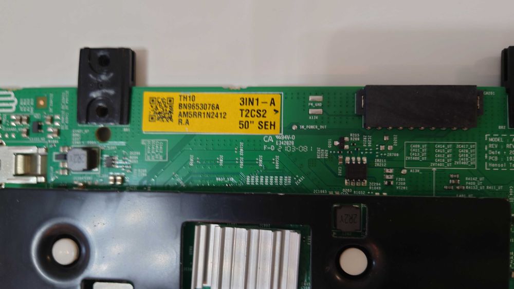 НЕ РОБОЧА Плата шасі BN9653076A від телевізора Samsung 50" UE50AU7192