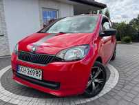 Skoda Citigo 1,0 Benz 75 kucy 21Tys km Salon PL. Automat 1-własc BEZWYPADKOWY