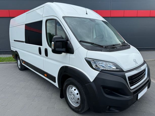 Peugeot Boxer 7 osób Brygadówka L4H2 Maxi Salon Polska 1 właściciel Max Doka FAKTURA VAT 23%  jumper ducato