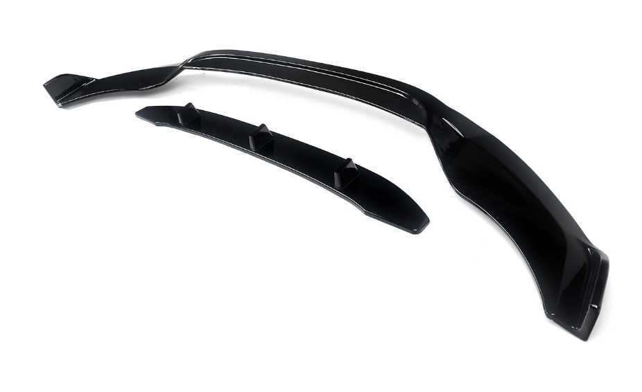 Dokładka Splitter Spoiler BMW X3 F25 X4 F26 Czarny Połysk