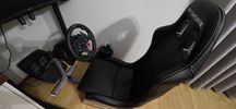 Playseat+volante G29+caixa de velocidades