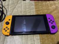 Nintendo Switch com jogo “Super Smash Bros”