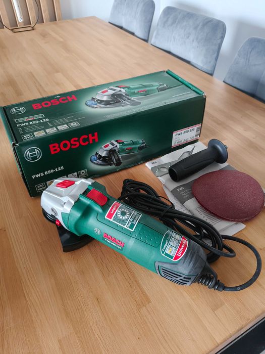 Szlifierka kątowa BOSCH PWS 850-125 stan IDEALNY
