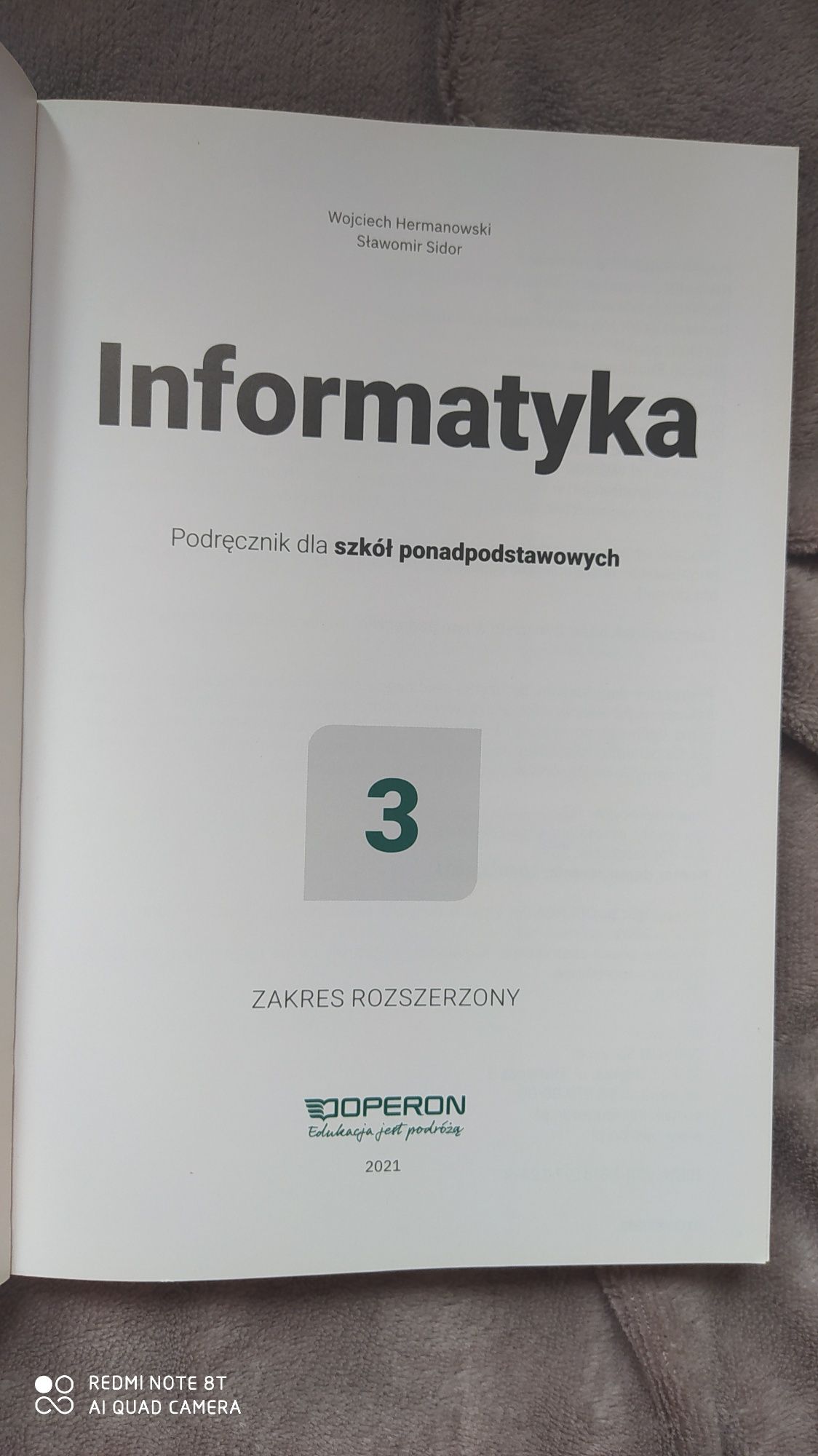 Informatyka 3 podręcznik