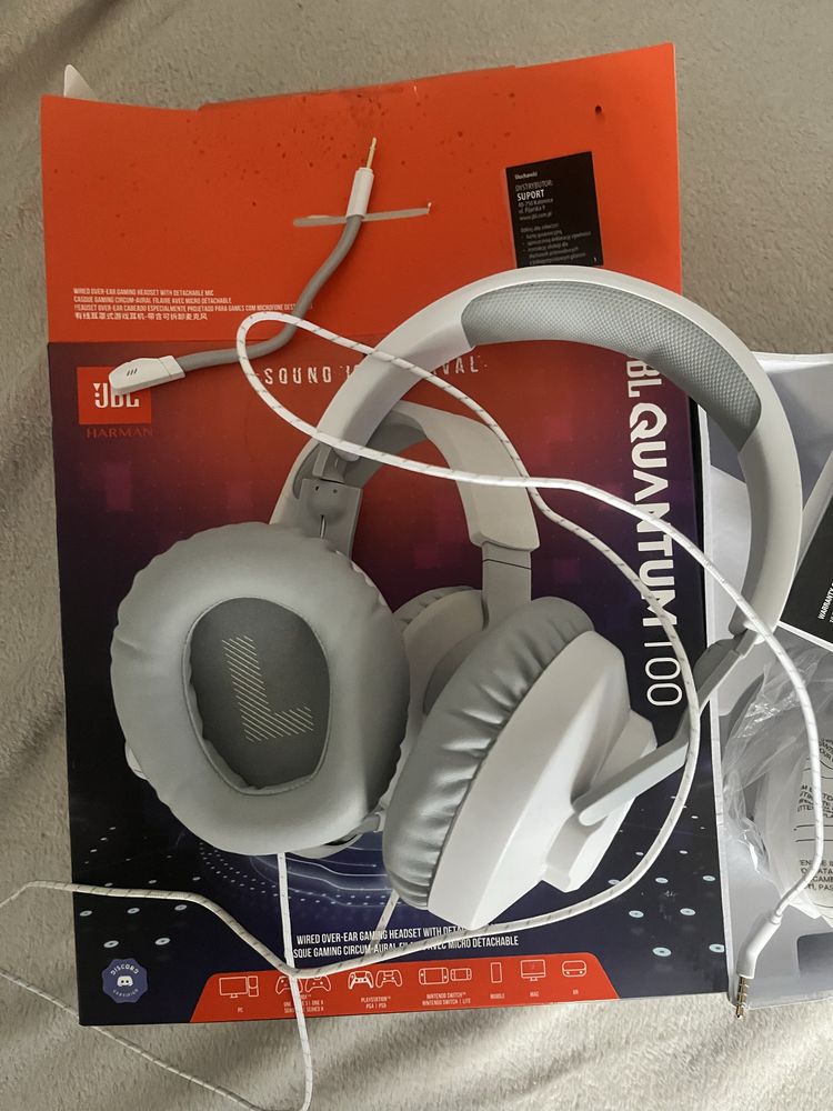 Słuchawki przewodowe JBL Quantum 100