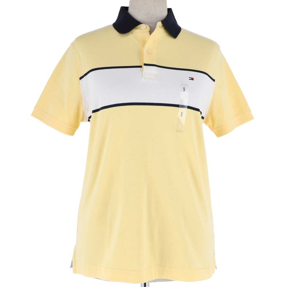 Żółta koszulka polo marki Tommy Hilfiger, rozmiar S - 36