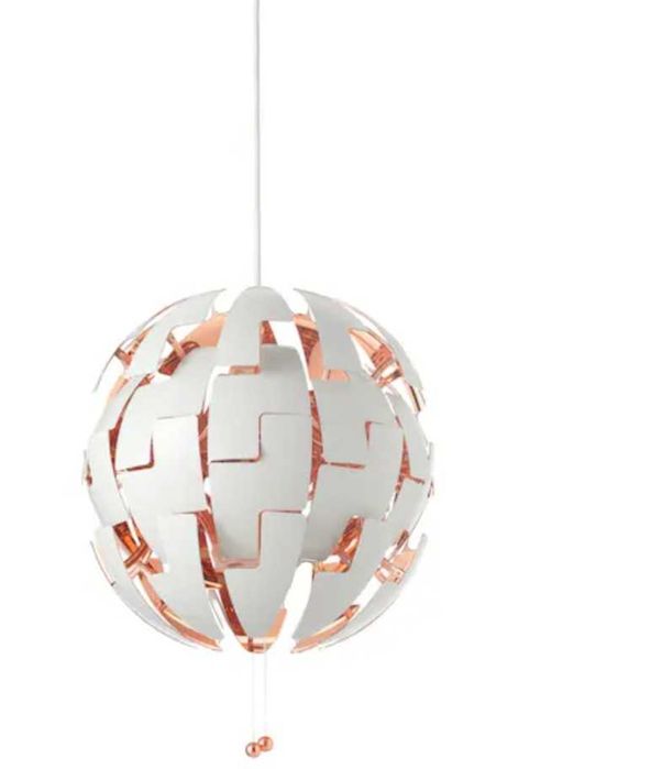 2 - Candeeiros ikea brancos