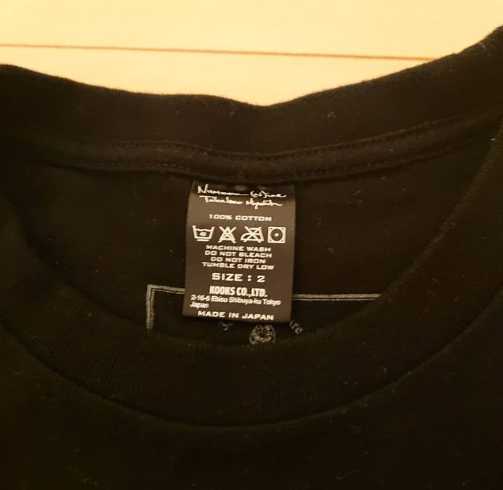 legit Number (N)ine x Disney Goofy Skull Tee size 2 archive rare