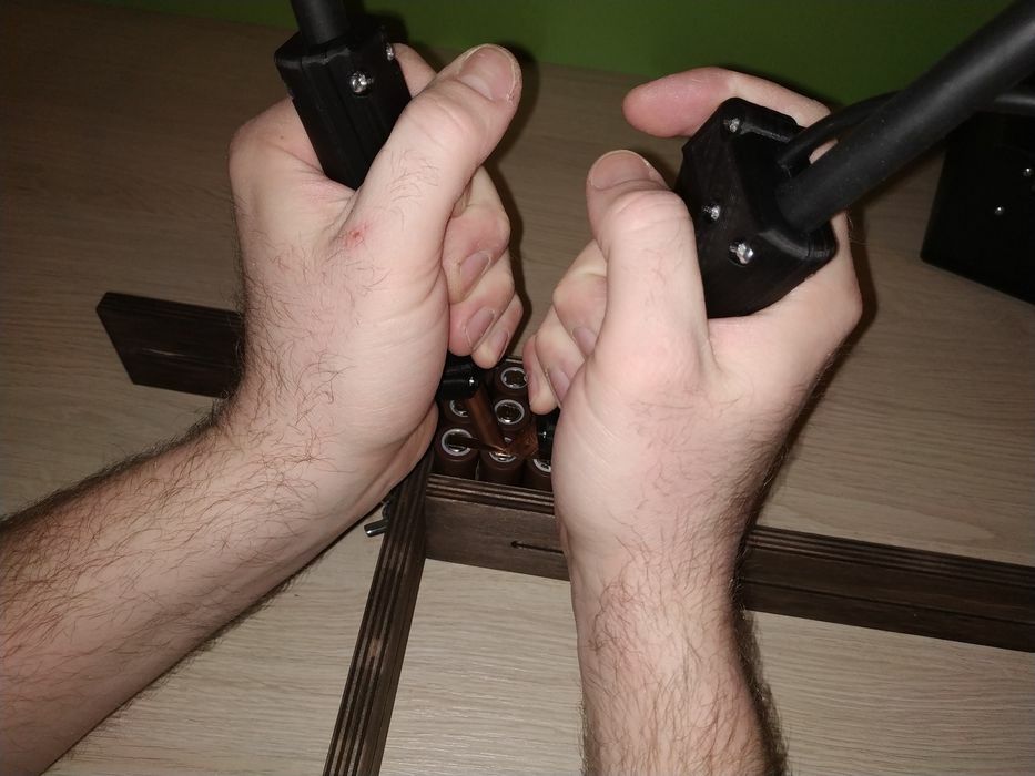 Mocowanie stabilizator do zgrzewania uchwyt 18650