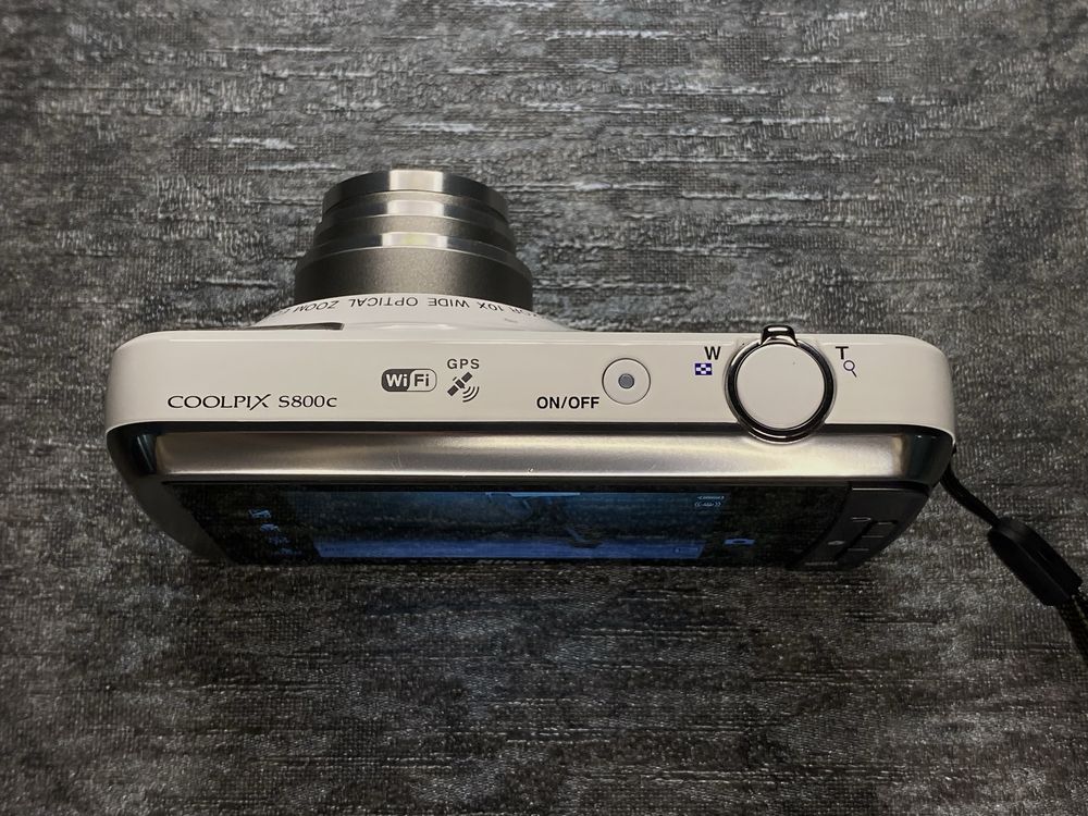 Nikon Coolpix S800c Wi-Fi GPS Android ідеальний стан