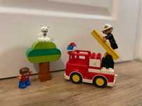 Lego Duplo Wóz strażacki 10901 + Motocykl policyjny 10900