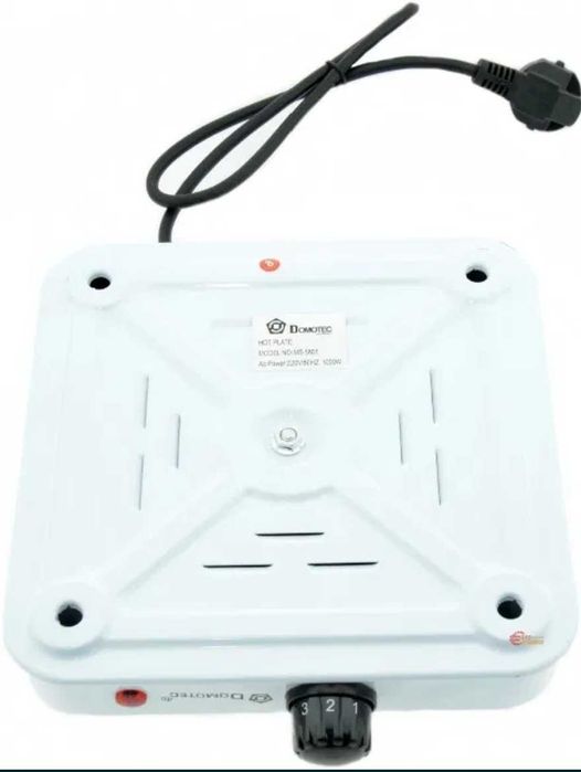 Новая Электроплита плита Domotec электрическая печь , 1000 Вт