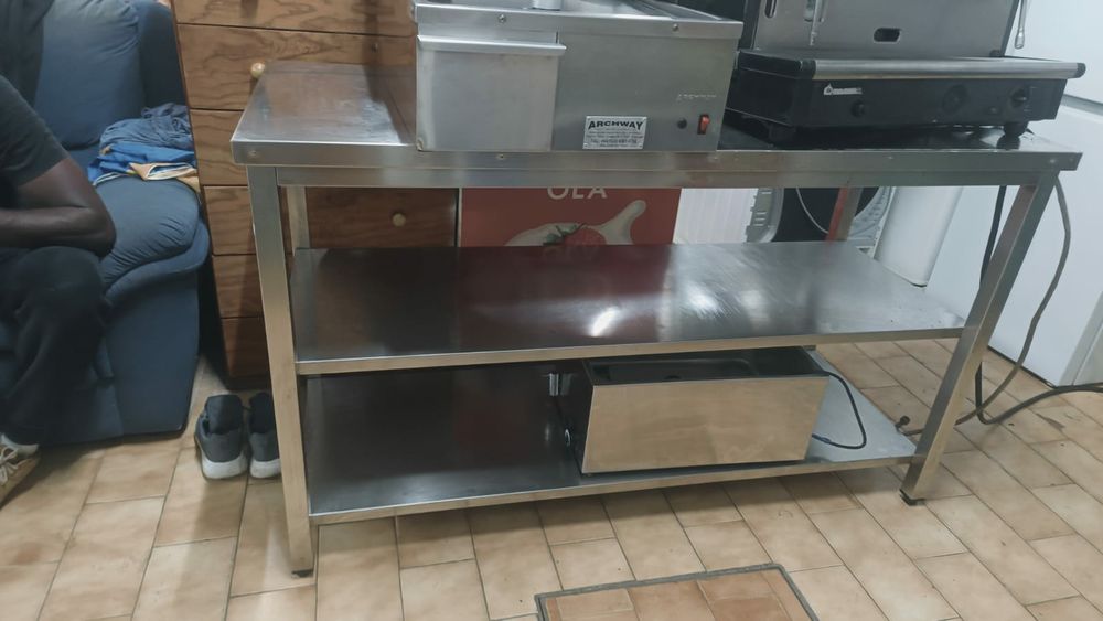 Bancada para restauraçao