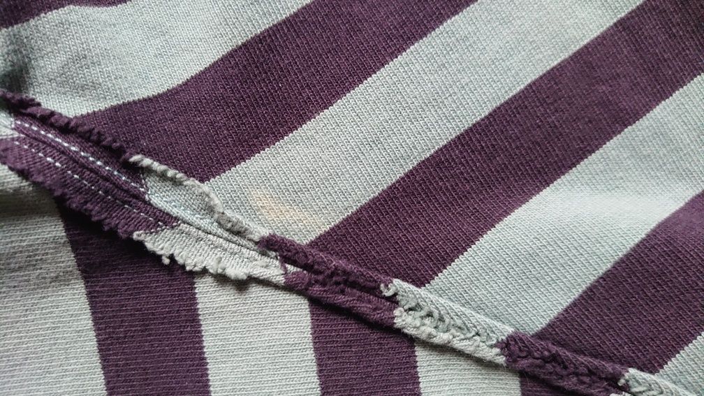 Bluza męska z kapturem Tommy Hilfiger denim L w paski zielona