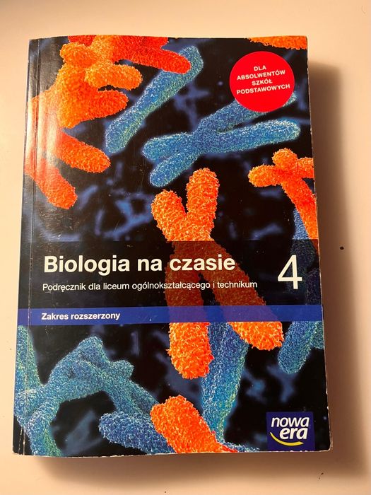 Biologia na czasie 4 zakres rozszerzony podręcznik nowa era