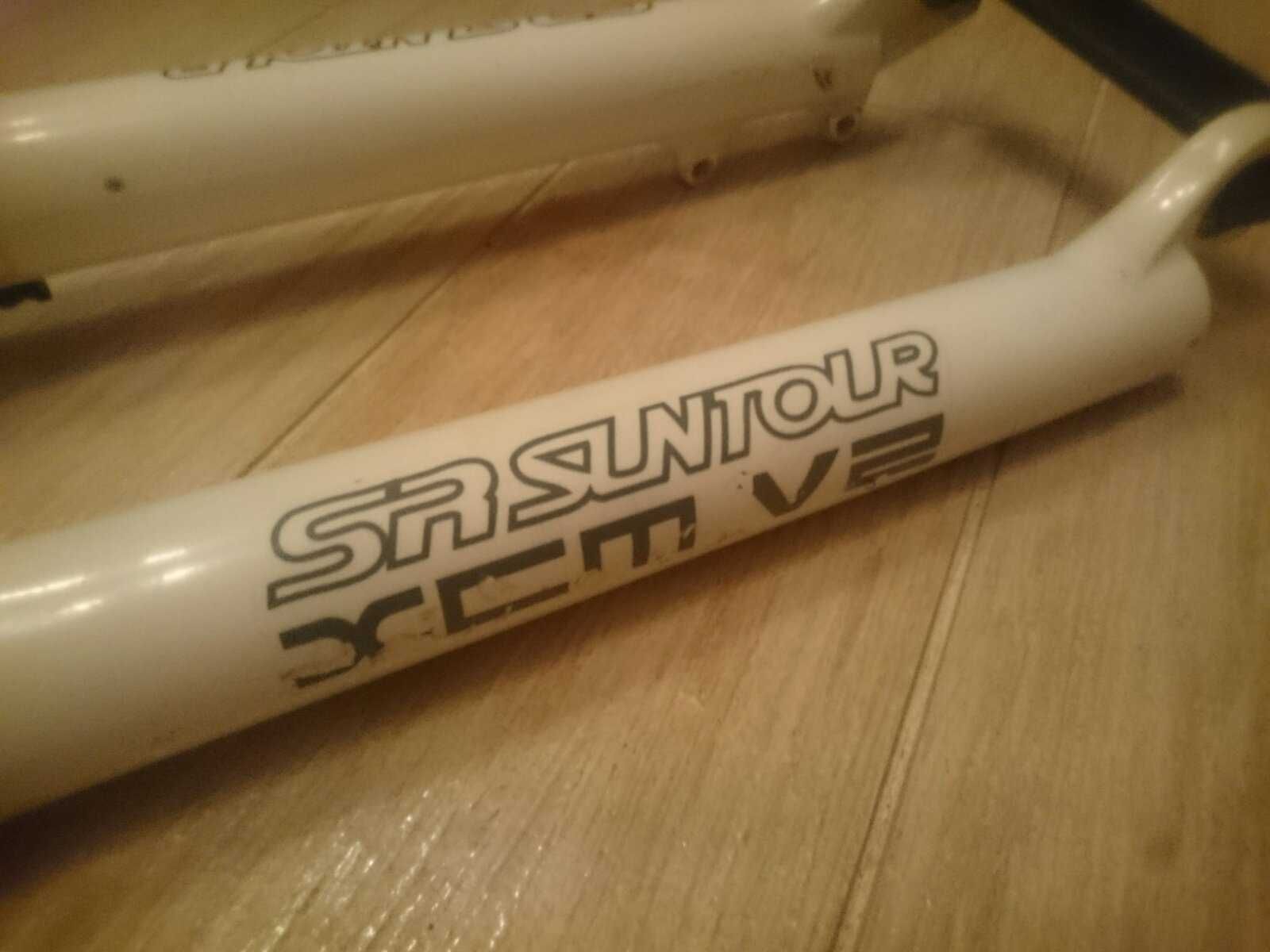 Амортизаційна вилка SR Suntour XCM V2 HLO 26" 80 mm під диск