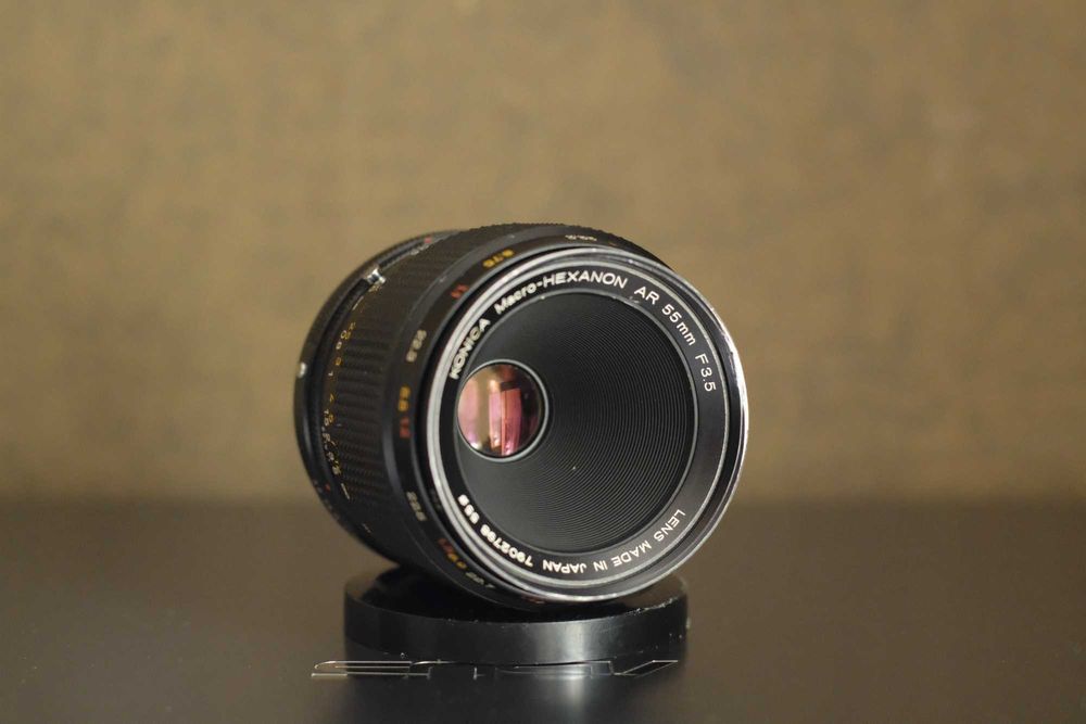 Рідкісний KONICA Macro -HEXANON 55mm f3.5 байонет Konica AR