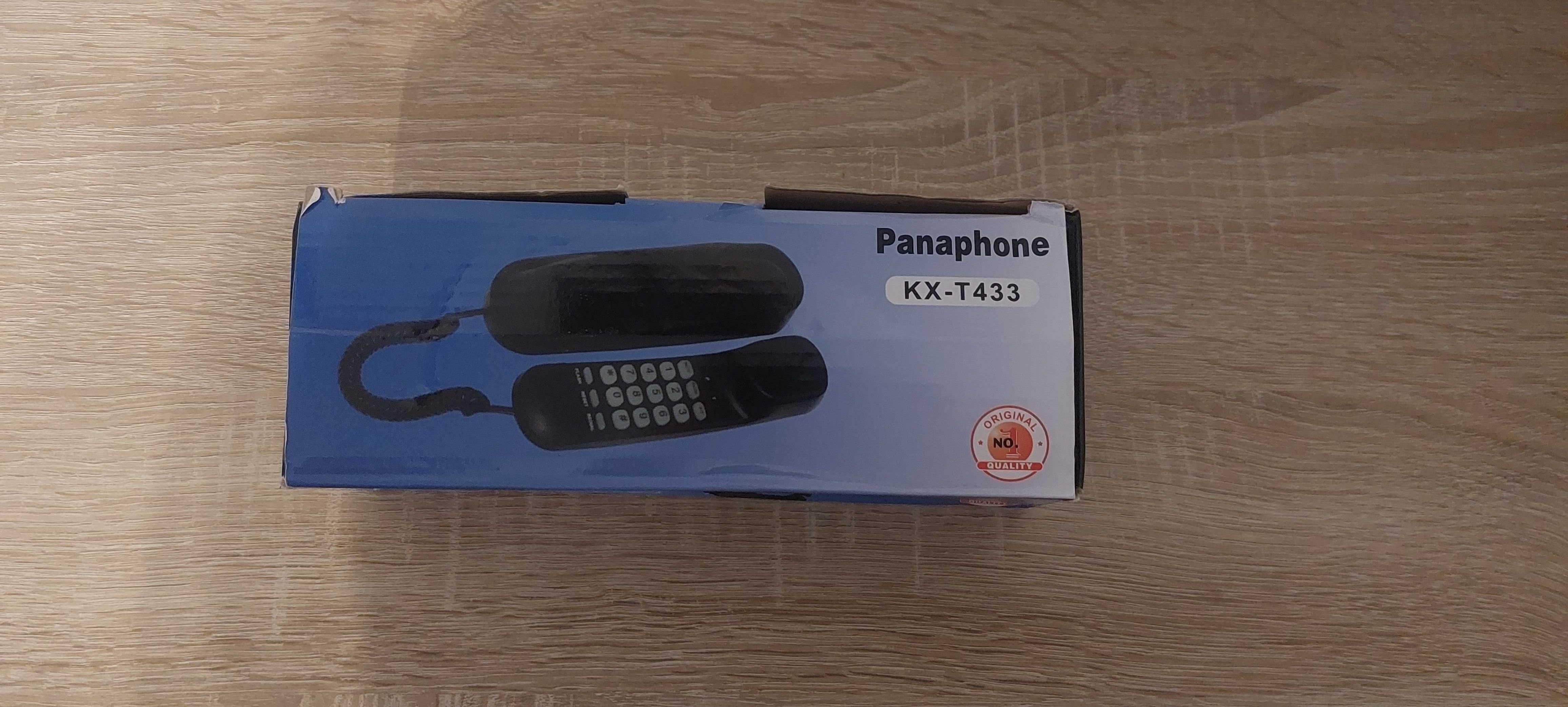 Telefon przewodowy Panaphone KX-T433 BIAŁY