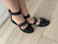 Балетки туфлі жіночі на низькому ходу шкіряні 36 розмір Mario Muzzi