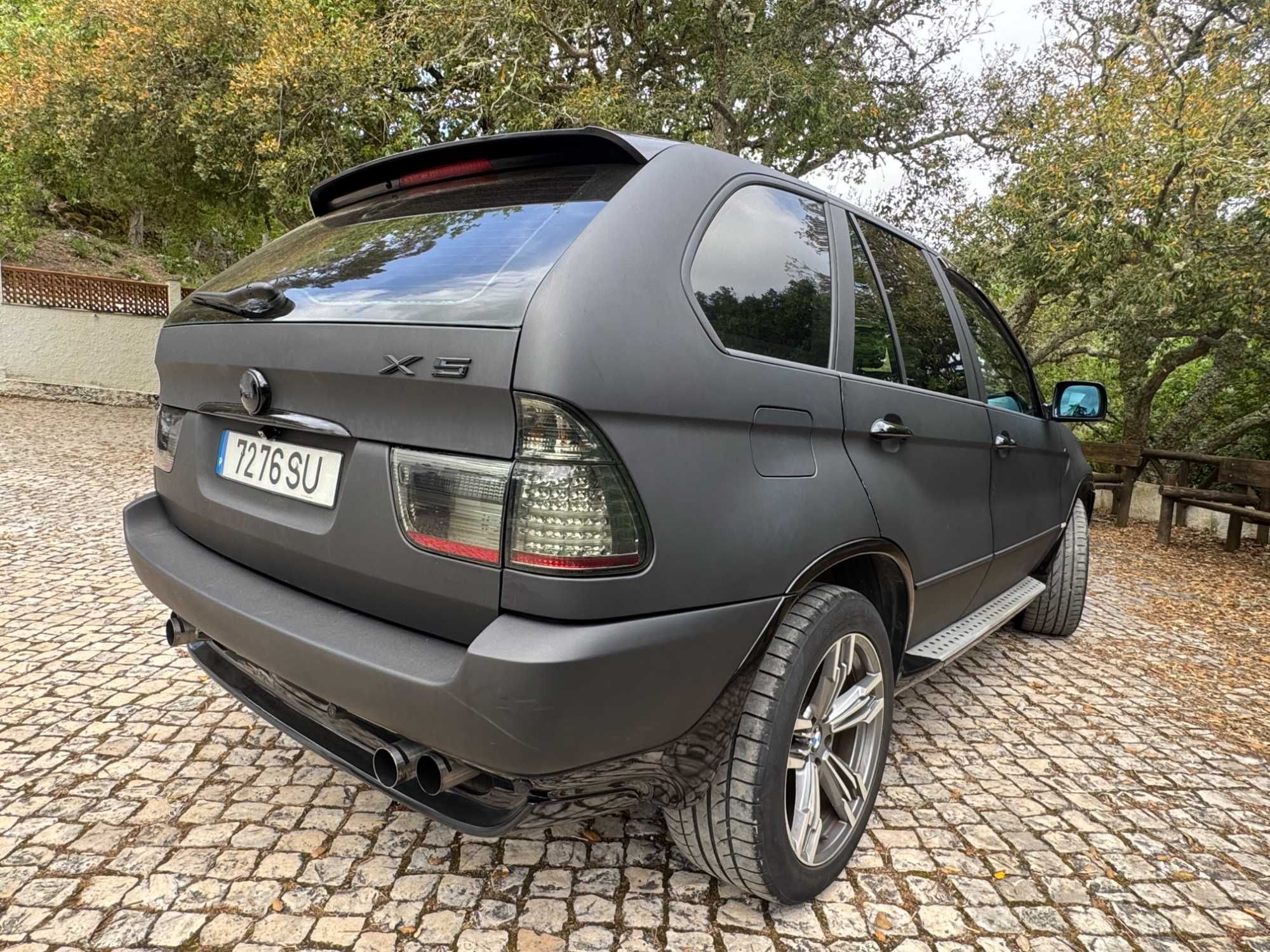 BMW X5 E53 3.0d • Pack M • Caixa Auto • Preto Mate • Top Extras