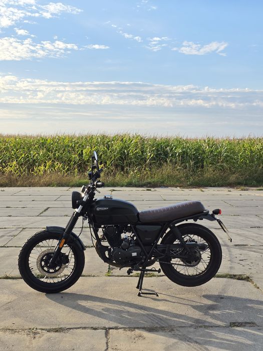 Brixton BX 125 Cromwell ABS wtrysk kat. B cafe racer niski przebieg