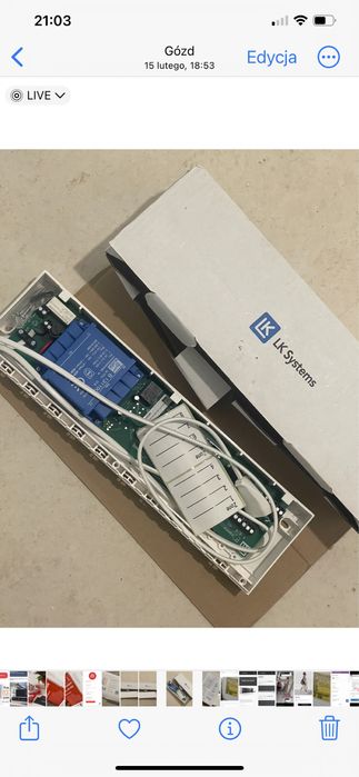 Skrzynka przyłączeniowa LK do podłączenia termostatu pokojowego