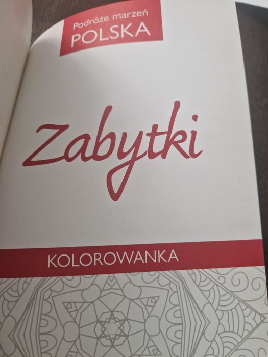 Zabytki Kolorowanka Podróże marzeń Polska