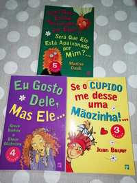 Três (3) livros de Histórias Infantis (COMO NOVOS)