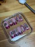 press on nails tipsy