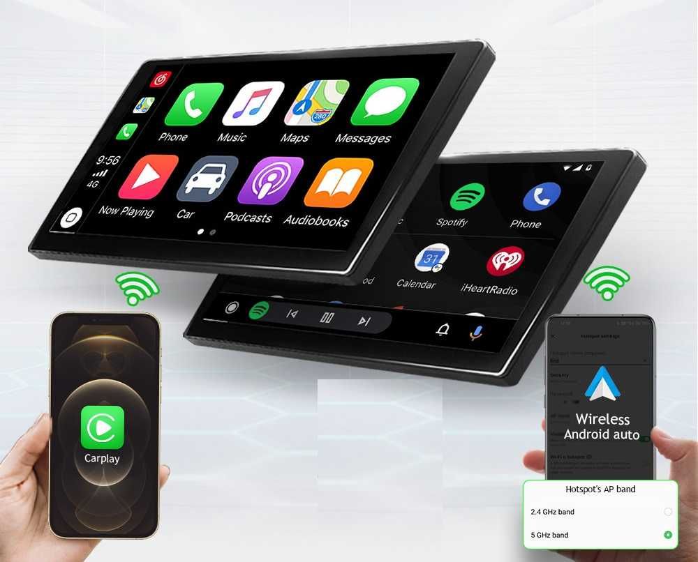 Radio FM RDS DAB+ Android CarPlay WiFi USB GPS MP3 MP4 SD Audi A4 B8