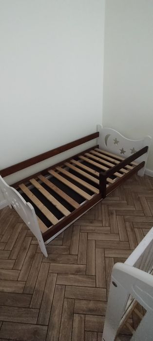 Łóżko drewniane dziecięce 160x80