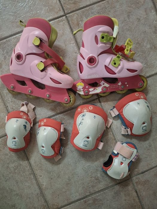 Patins com proteções