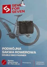 Podwójna wodoodporna sakwa rowerowa na bagażnik