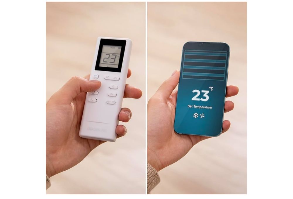 Cecotec Ar condicionado portátil com controlo remoto, Wi-fi